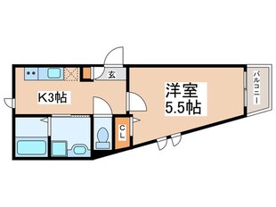 ＲーＳｍａｒｔ二日市西の物件間取画像